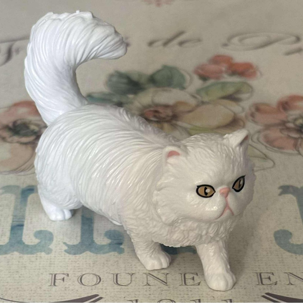 White Cat Figurine